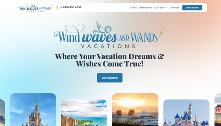 Wind Waves Wands Vacations