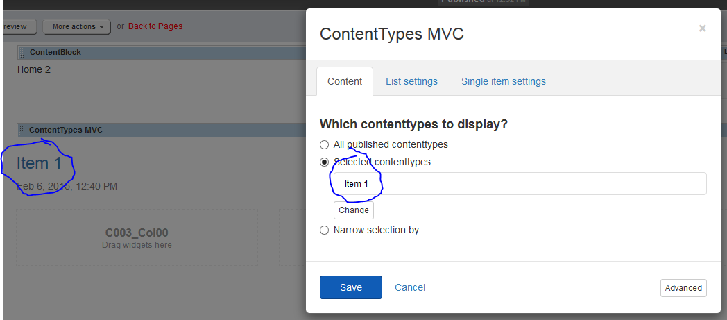 List Mode - feather-MVC